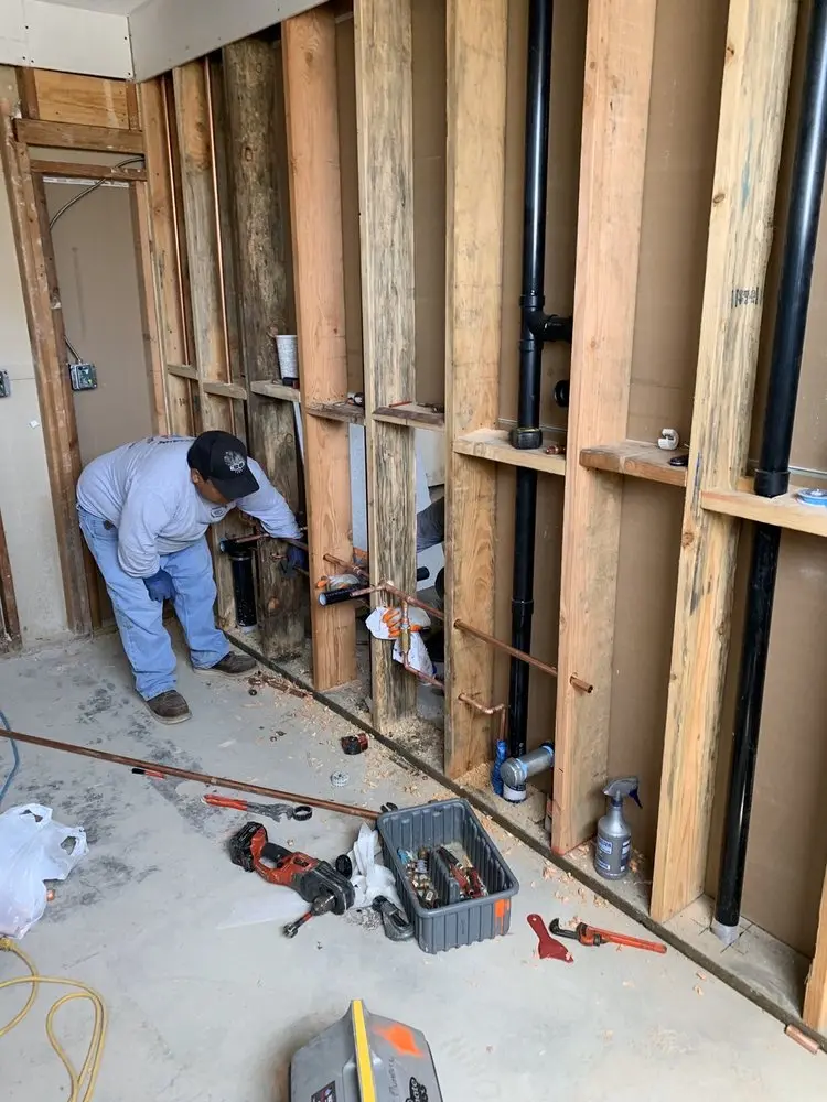 Commercial rough-in plumbing for Water Heater Replacement in Mount Arlington